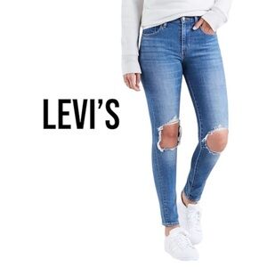LEVI’S 721 High Rise Skinny | Ultra Soft | Women’s 26 | Distressed